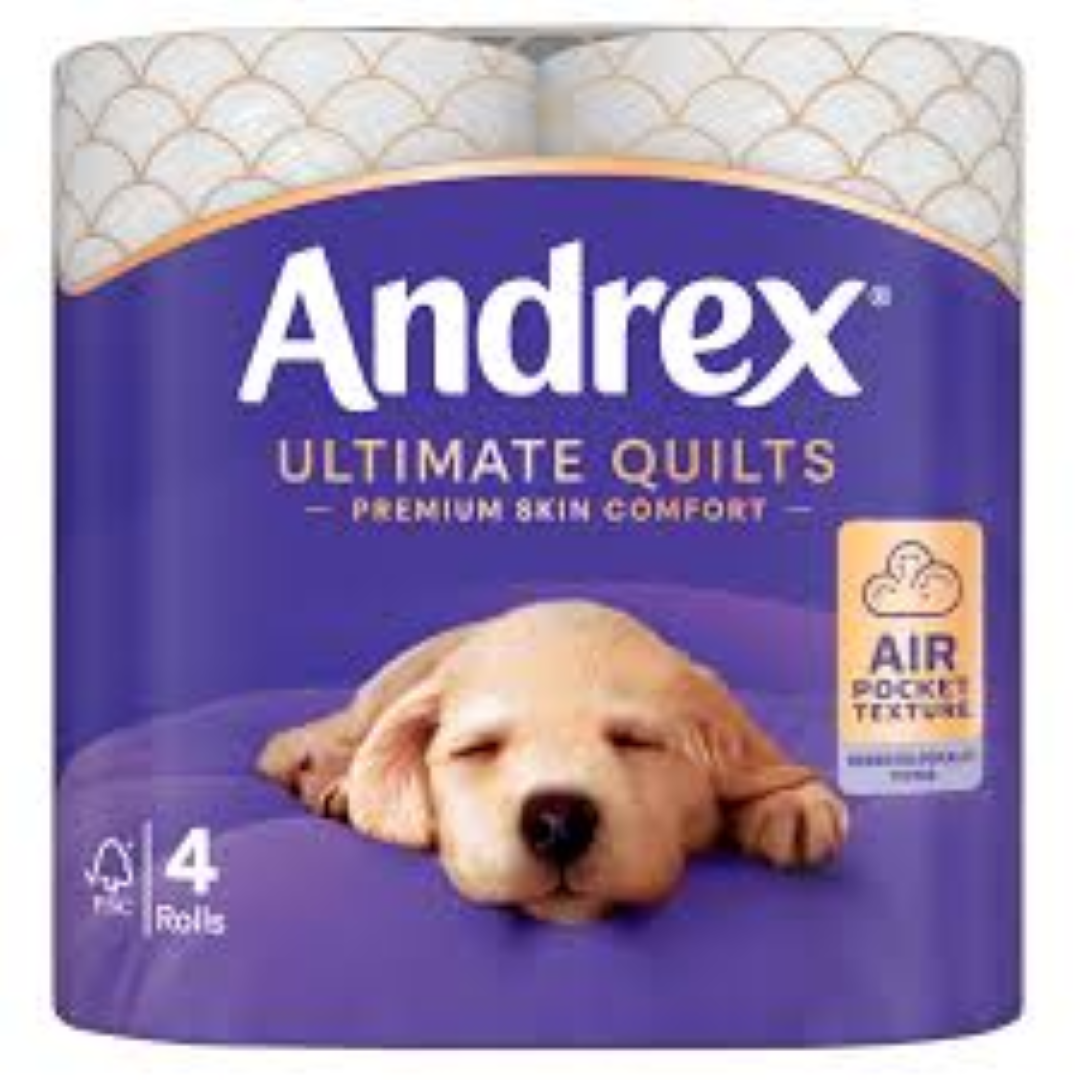 ANDREX 4ROLL 2PLY TISSUE